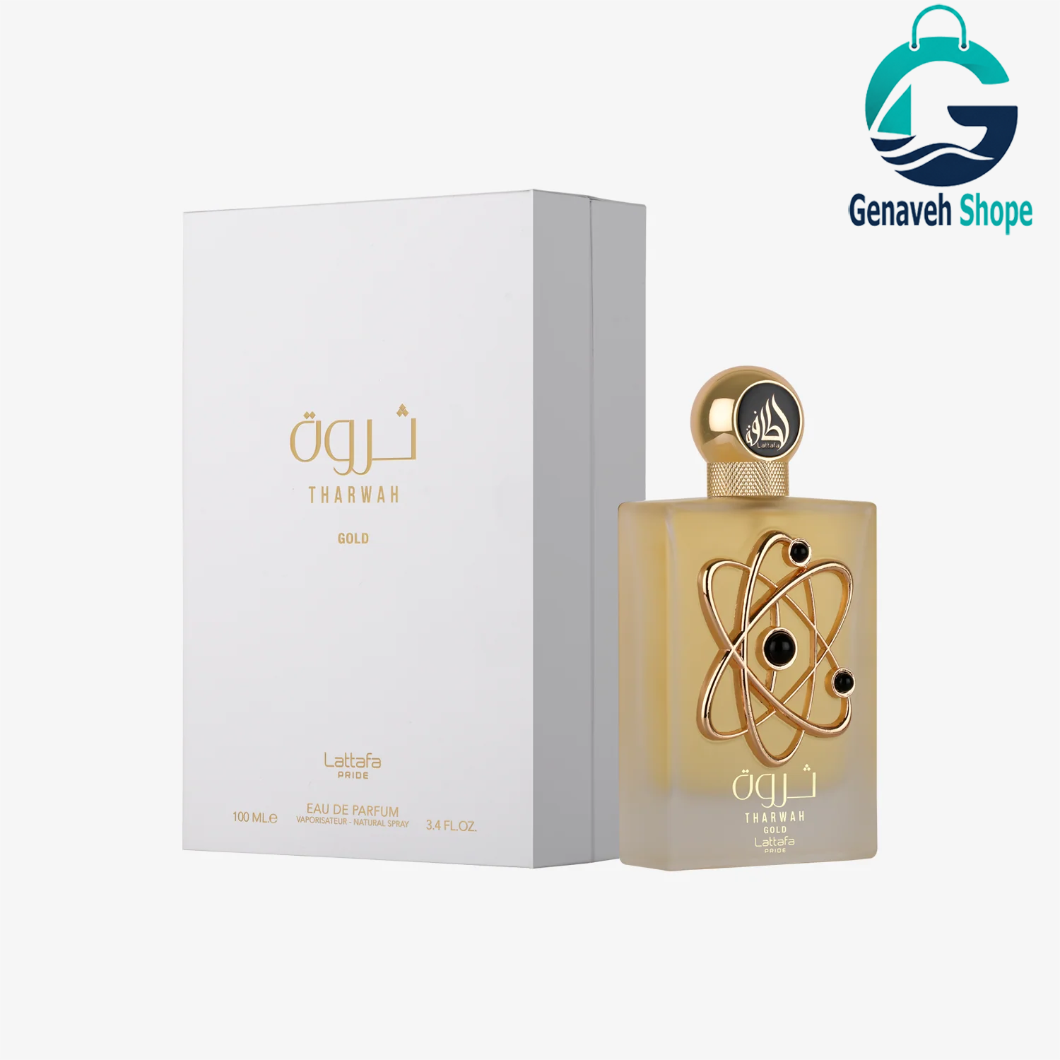 عطر ادکلن 100 میل ثروه ثروة گلد طلایی لطافه