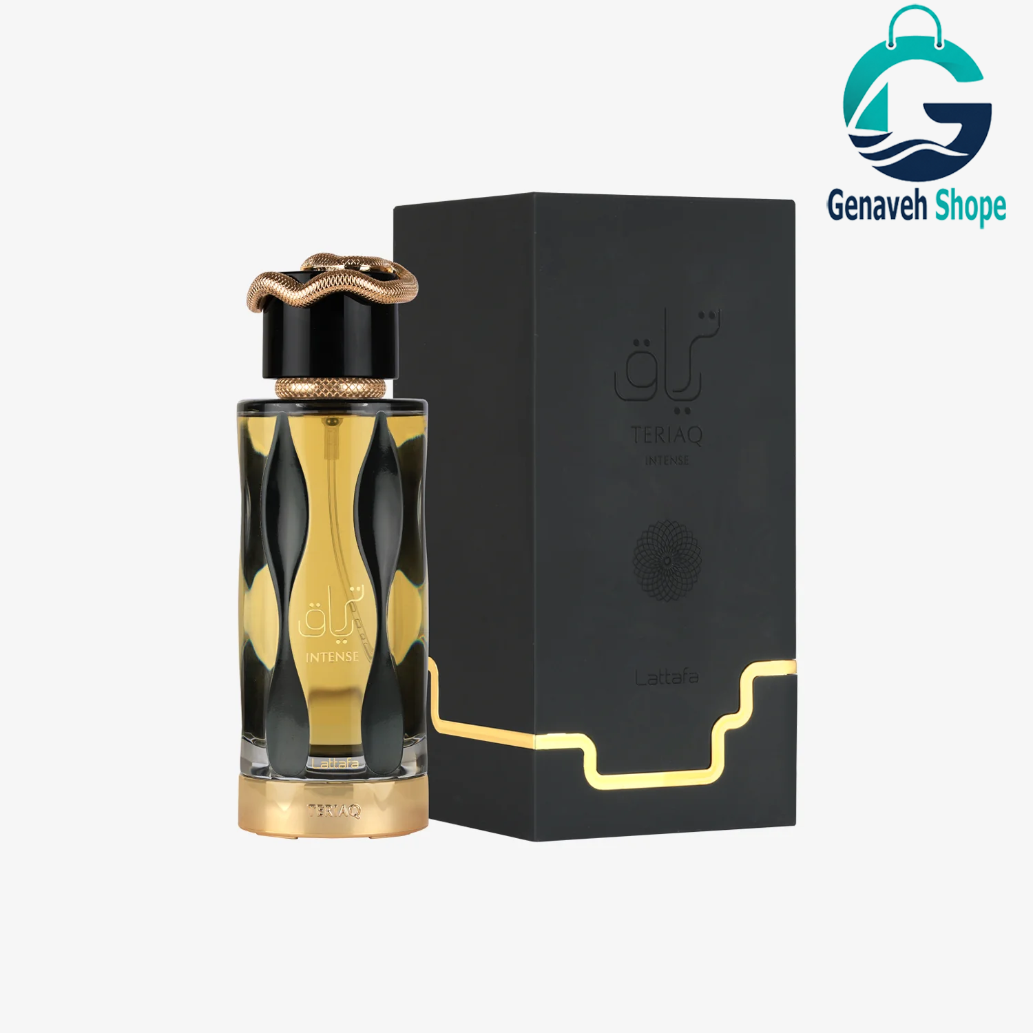 عطر ادکلن 100 میل تریاق اینتنس مشکی لطافه