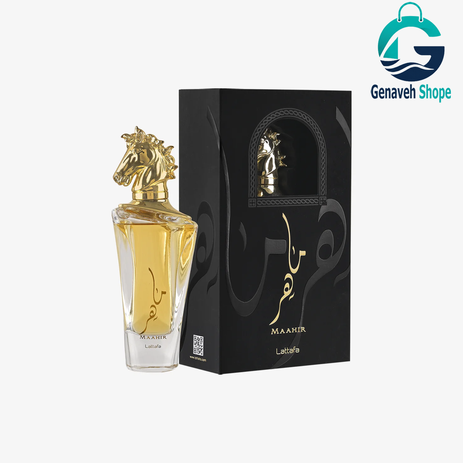 عطر ادکلن 100 میل ماهر طلایی(گلد) لطافه